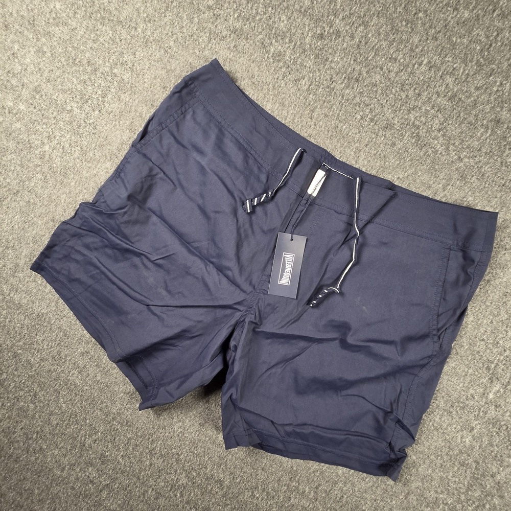 Vilebrequin Merise Swim Shorts Mens 2XL 36” Waist Blue Trunks Beach Water NWT